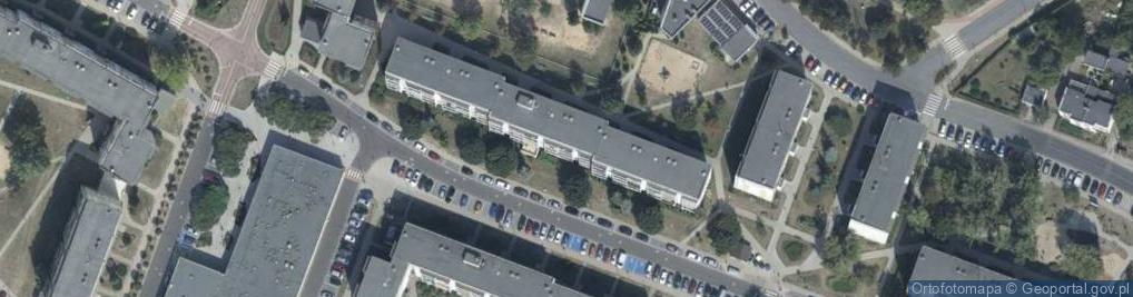 Zdjęcie satelitarne Armii Krajowej ul.