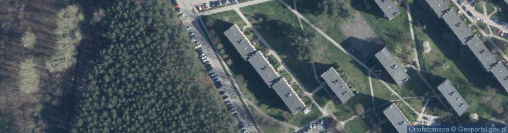 Zdjęcie satelitarne Armii Krajowej ul.