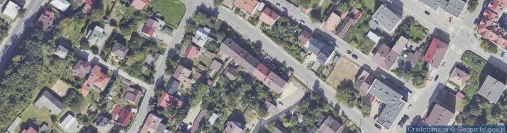 Zdjęcie satelitarne Armii Krajowej ul.