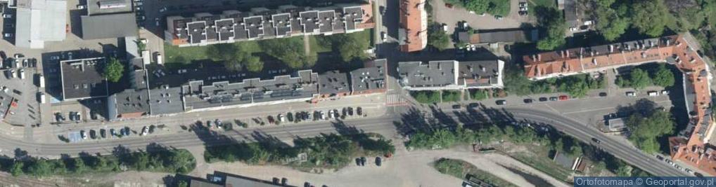 Zdjęcie satelitarne Armii Krajowej ul.