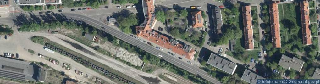 Zdjęcie satelitarne Armii Krajowej ul.