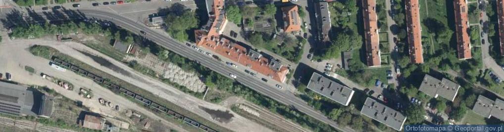 Zdjęcie satelitarne Armii Krajowej ul.