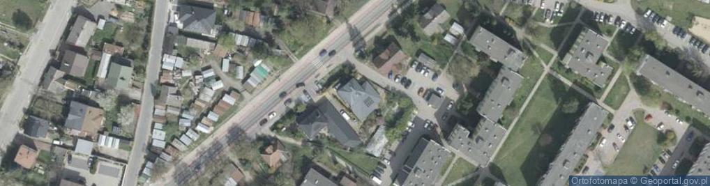 Zdjęcie satelitarne Armii Krajowej ul.