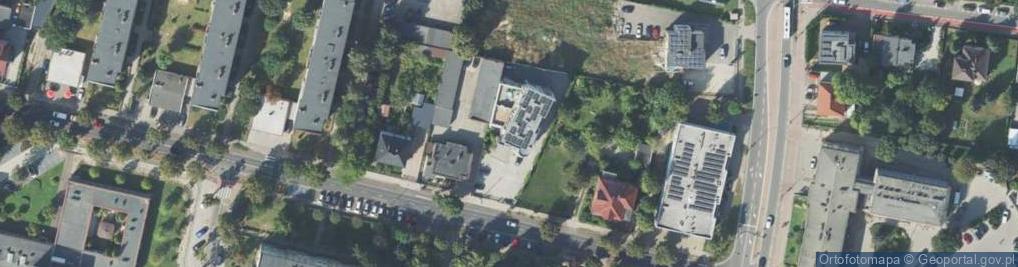 Zdjęcie satelitarne Armii Krajowej ul.