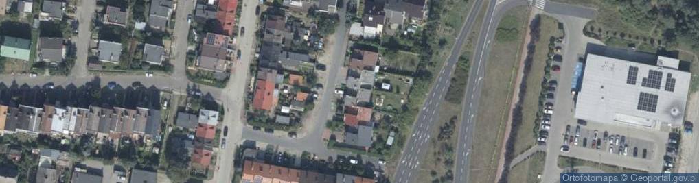 Zdjęcie satelitarne Armii Krajowej ul.