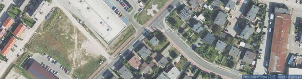 Zdjęcie satelitarne Armii Poznań ul.