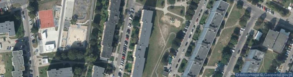 Zdjęcie satelitarne Armii Krajowej ul.