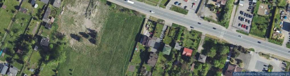 Zdjęcie satelitarne Armii Krajowej ul.