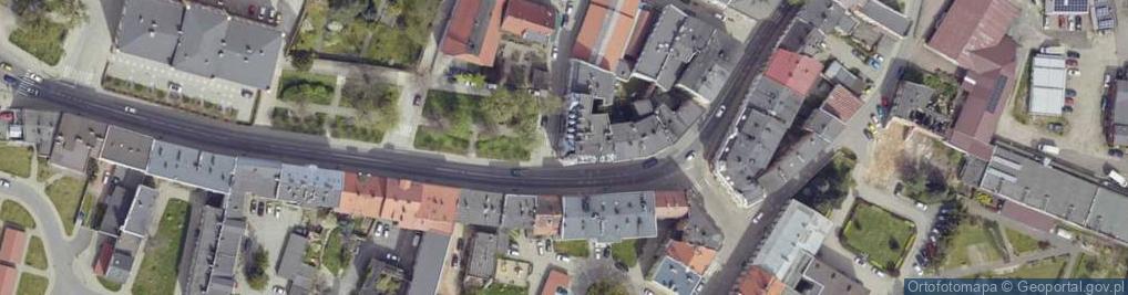 Zdjęcie satelitarne Armii Krajowej ul.