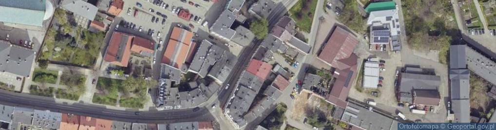 Zdjęcie satelitarne Armii Krajowej ul.