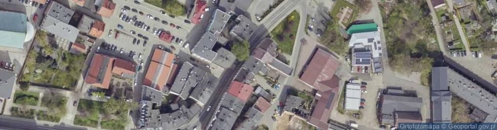 Zdjęcie satelitarne Armii Krajowej ul.