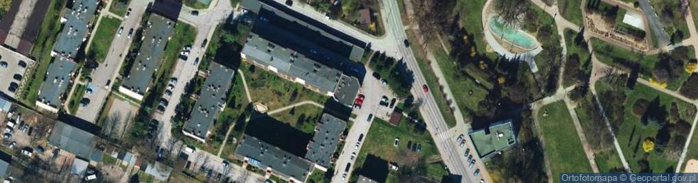 Zdjęcie satelitarne Armii Krajowej ul.