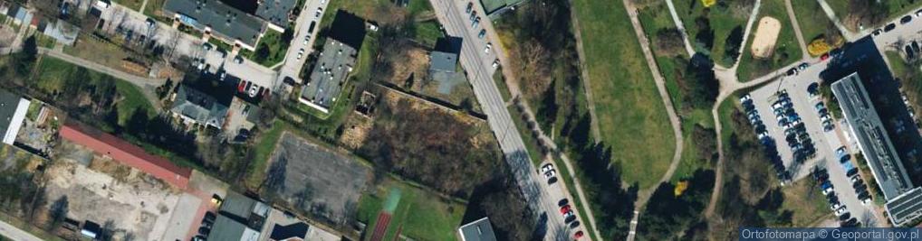 Zdjęcie satelitarne Armii Krajowej ul.