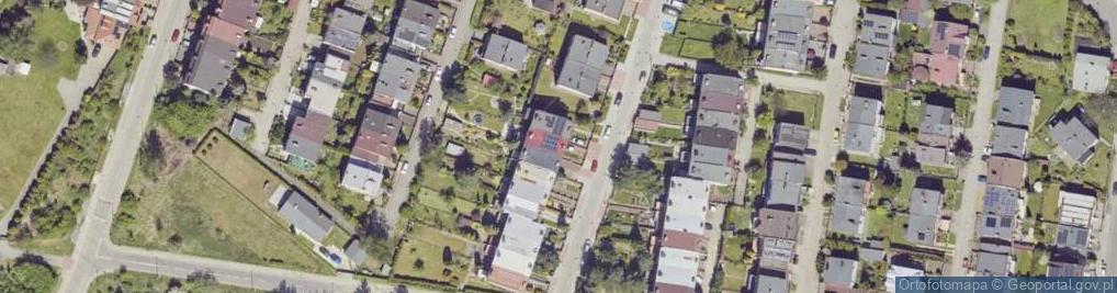 Zdjęcie satelitarne Artylerzystów ul.