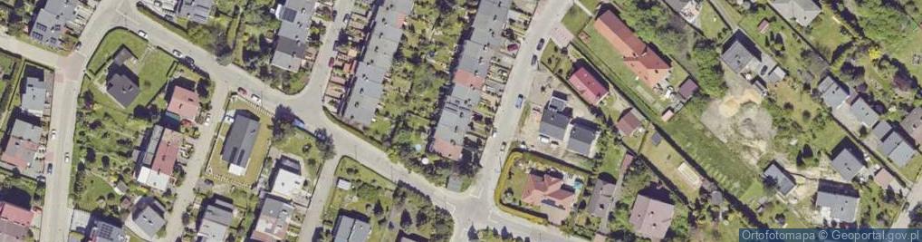 Zdjęcie satelitarne Artylerzystów ul.