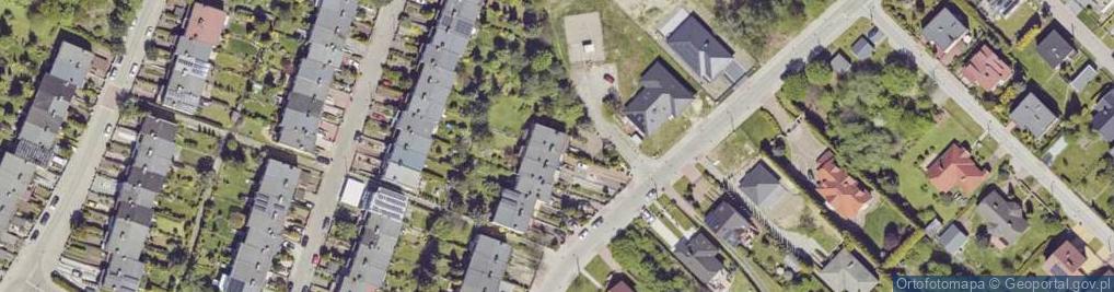 Zdjęcie satelitarne Artylerzystów ul.