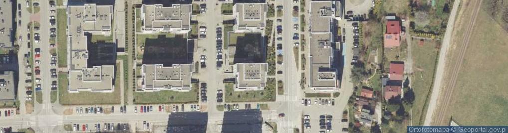 Zdjęcie satelitarne Architektów ul.