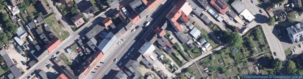 Zdjęcie satelitarne Armii Polskiej ul.