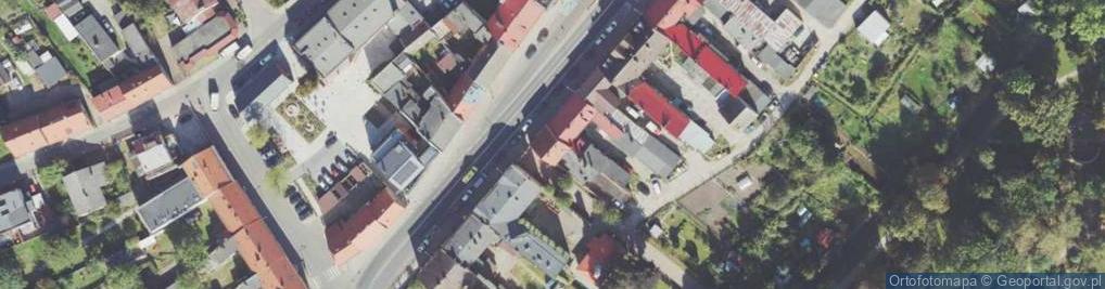 Zdjęcie satelitarne Armii Polskiej ul.
