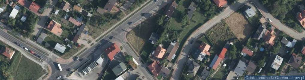 Zdjęcie satelitarne Artyleryjska ul.