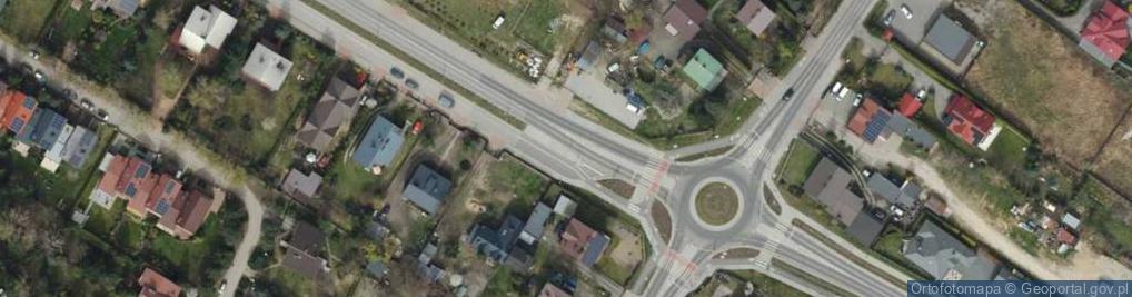 Zdjęcie satelitarne Armii Krajowej ul.