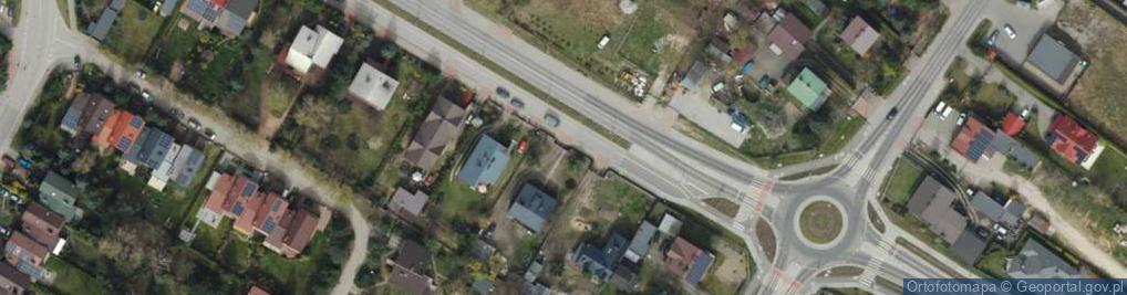 Zdjęcie satelitarne Armii Krajowej ul.