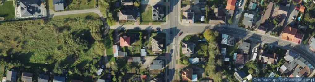 Zdjęcie satelitarne Armii Krajowej ul.