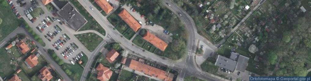 Zdjęcie satelitarne Armii Krajowej ul.