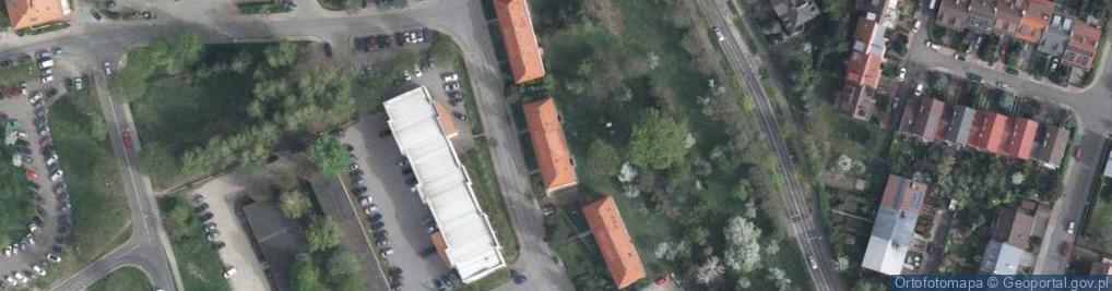 Zdjęcie satelitarne Armii Krajowej ul.