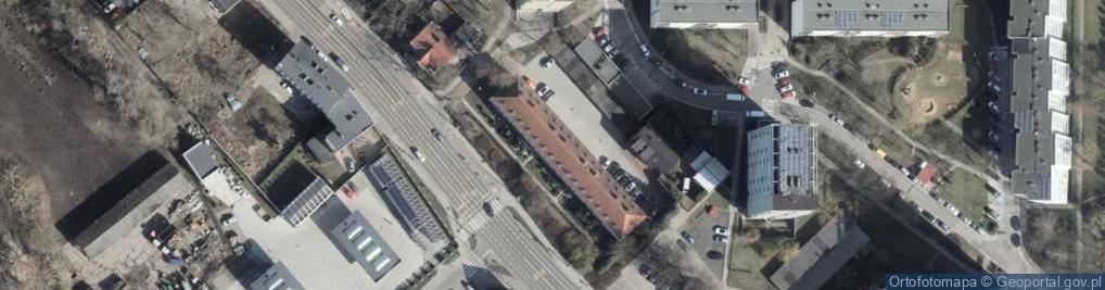 Zdjęcie satelitarne Arkońska ul.