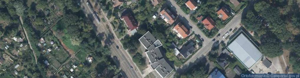 Zdjęcie satelitarne Arkońska ul.