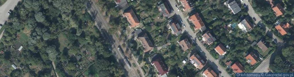 Zdjęcie satelitarne Arkońska ul.