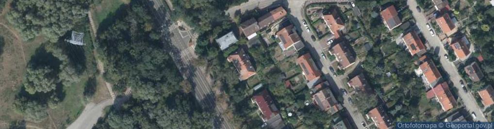 Zdjęcie satelitarne Arkońska ul.