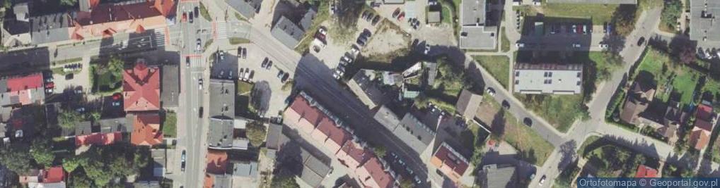 Zdjęcie satelitarne Armii Krajowej ul.
