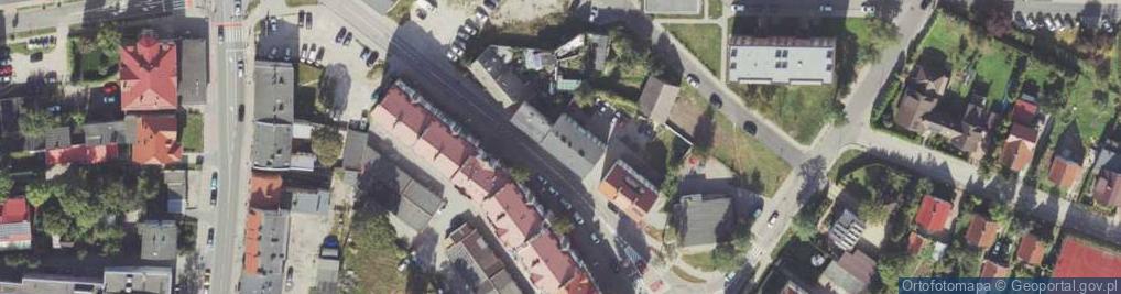 Zdjęcie satelitarne Armii Krajowej ul.