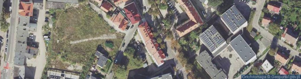 Zdjęcie satelitarne Armii Krajowej ul.