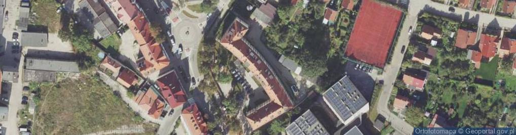 Zdjęcie satelitarne Armii Krajowej ul.