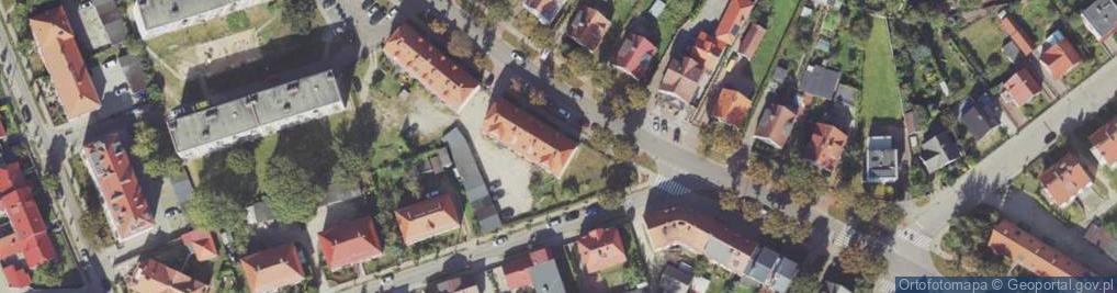 Zdjęcie satelitarne Armii Krajowej ul.