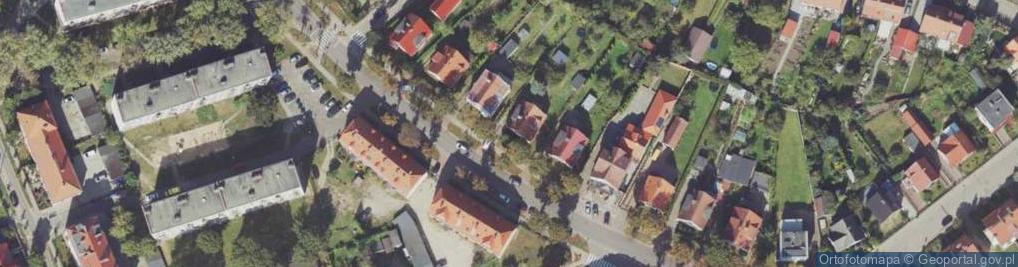 Zdjęcie satelitarne Armii Krajowej ul.