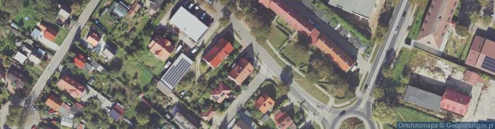 Zdjęcie satelitarne Armii Krajowej ul.