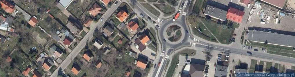 Zdjęcie satelitarne Armii Krajowej ul.
