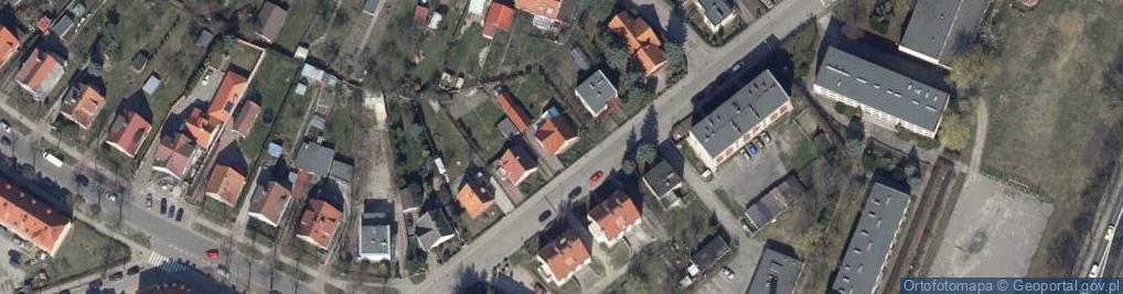 Zdjęcie satelitarne Artyleryjska ul.