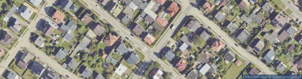 Zdjęcie satelitarne Armii Krajowej ul.