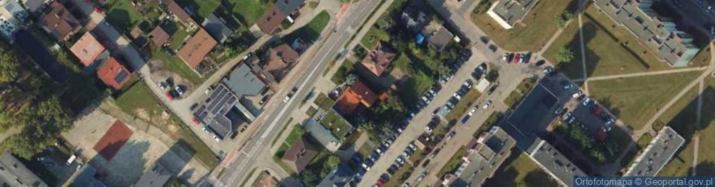 Zdjęcie satelitarne Armii Krajowej ul.