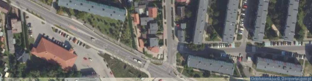 Zdjęcie satelitarne Armii Krajowej ul.