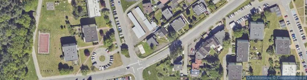 Zdjęcie satelitarne Armii Krajowej ul.