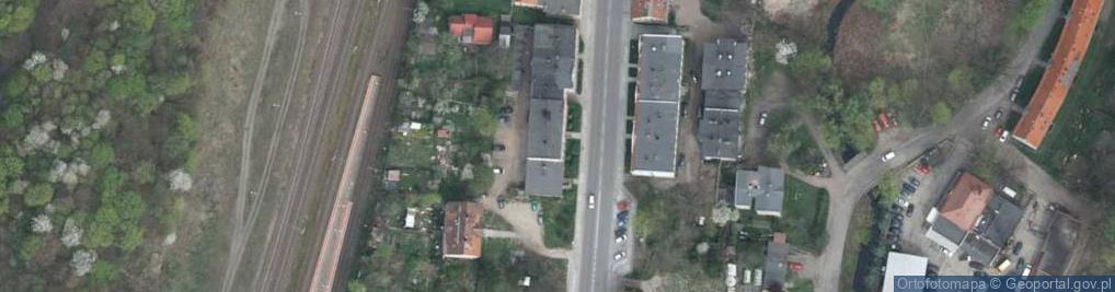 Zdjęcie satelitarne Armii Krajowej ul.