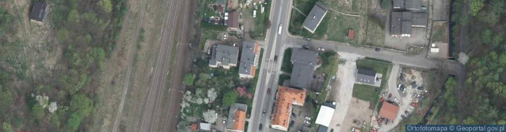 Zdjęcie satelitarne Armii Krajowej ul.