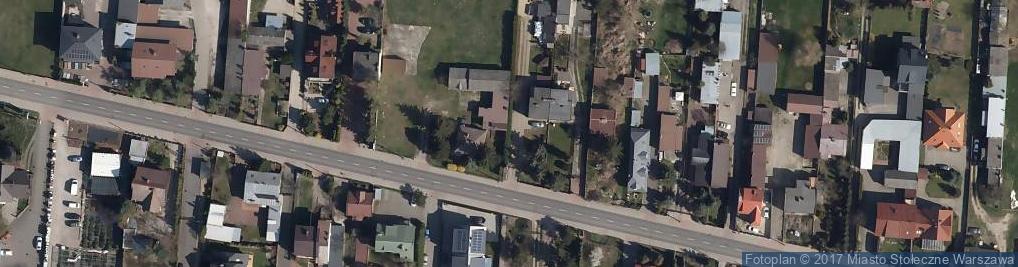 Zdjęcie satelitarne Arkuszowa ul.