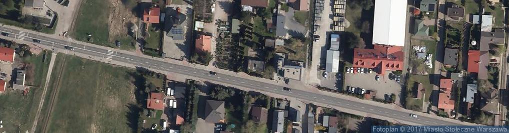 Zdjęcie satelitarne Arkuszowa ul.